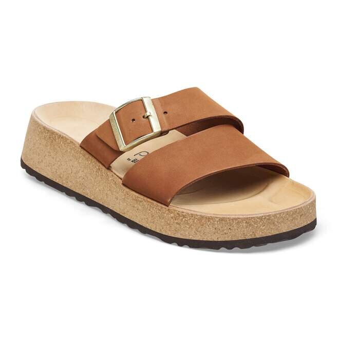 Almina Nubuck Leather Pecan Almina Nubuck Leather Pecan