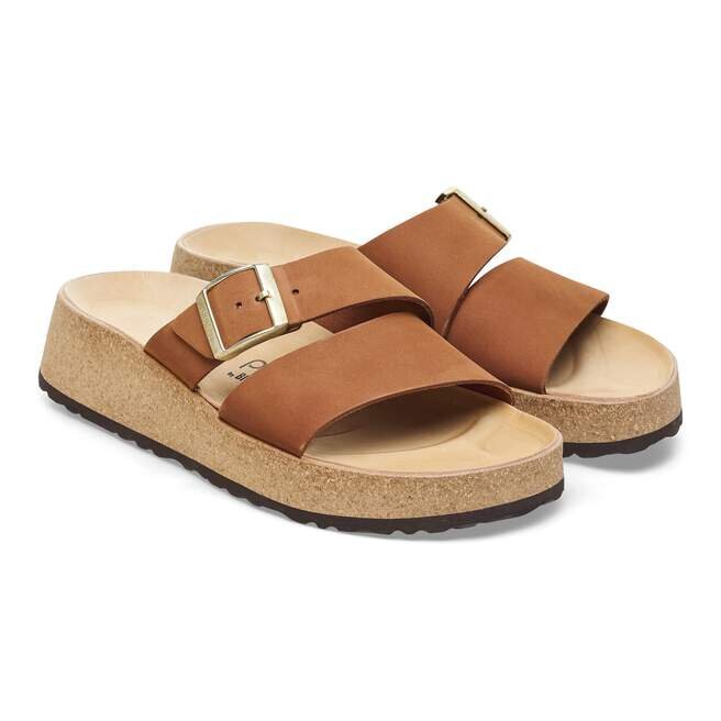 Almina Nubuck Leather Pecan Almina Nubuck Leather Pecan