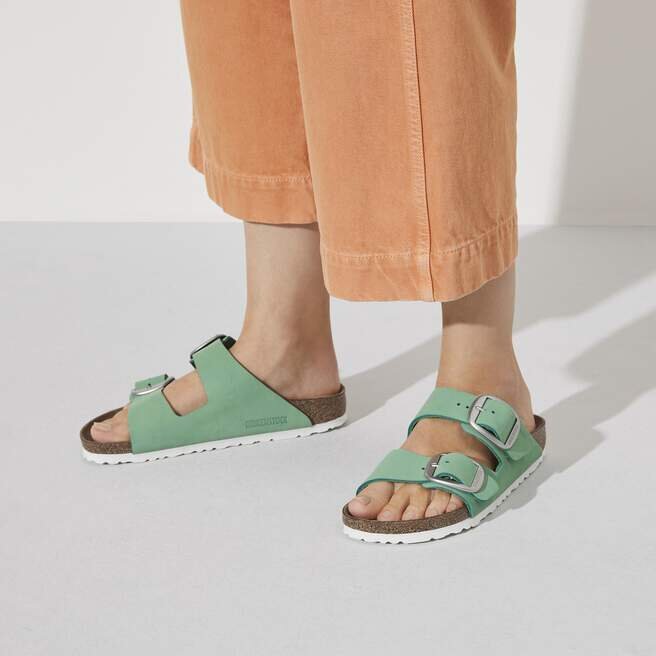Arizona Big Buckle Nubuck-lær Bold Jade Arizona Big Buckle Nubuck-lær Bold Jade