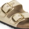 Arizona Big Buckle Raffia-tekstil