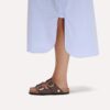 Arizona Big Buckle Raffia-tekstil Arizona Big Buckle Raffia-tekstil