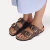 Arizona Big Buckle Raffia-tekstil Arizona Big Buckle Raffia-tekstil