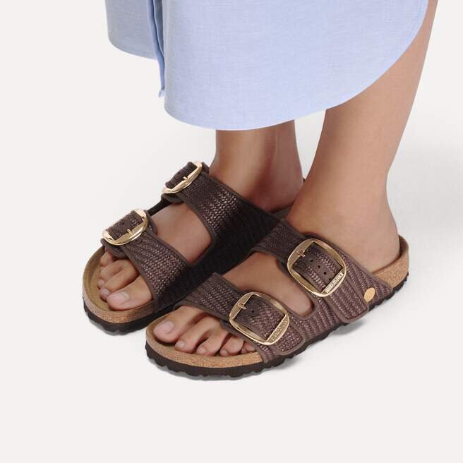 Arizona Big Buckle Raffia-tekstil Arizona Big Buckle Raffia-tekstil