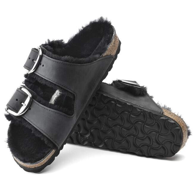 Arizona Big Buckle Shearling Natural Leather Oiled Arizona Big Buckle Shearling Natural Leather Oiled