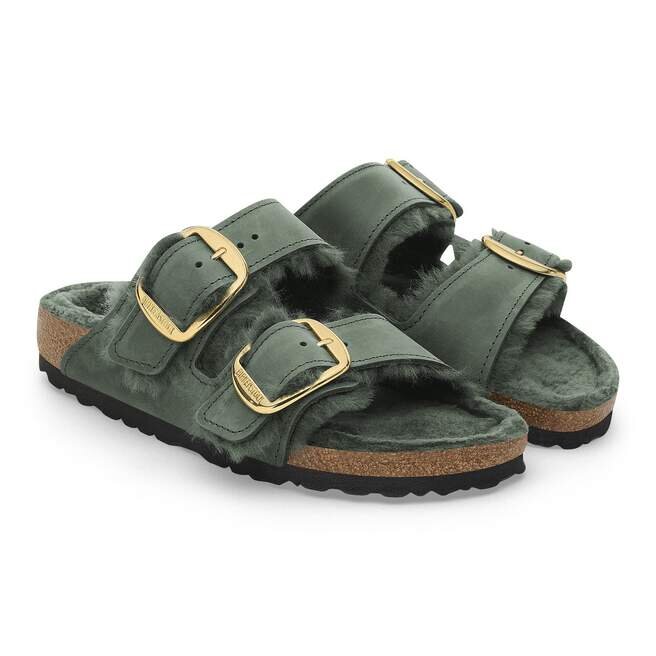 Arizona Big Buckle Shearling Natural Leather Oiled Arizona Big Buckle Shearling Natural Leather Oiled