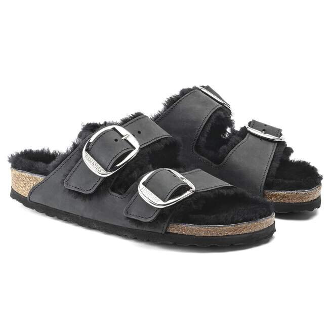 Arizona Big Buckle Shearling Natural Leather Oiled Arizona Big Buckle Shearling Natural Leather Oiled
