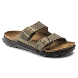 Arizona Crosstown for menn, oljet skinn, falmet khaki