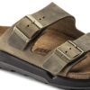 Arizona Crosstown for menn, oljet skinn, falmet khaki