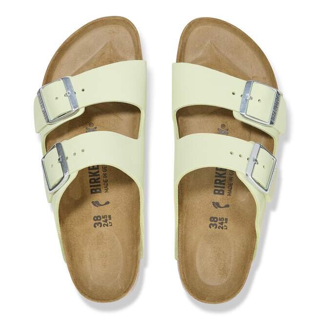 Arizona Nubuck Leather Faded Lime Arizona Nubuck Leather Faded Lime