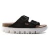 Arizona Platform Suede Leather Arizona Platform Suede Leather