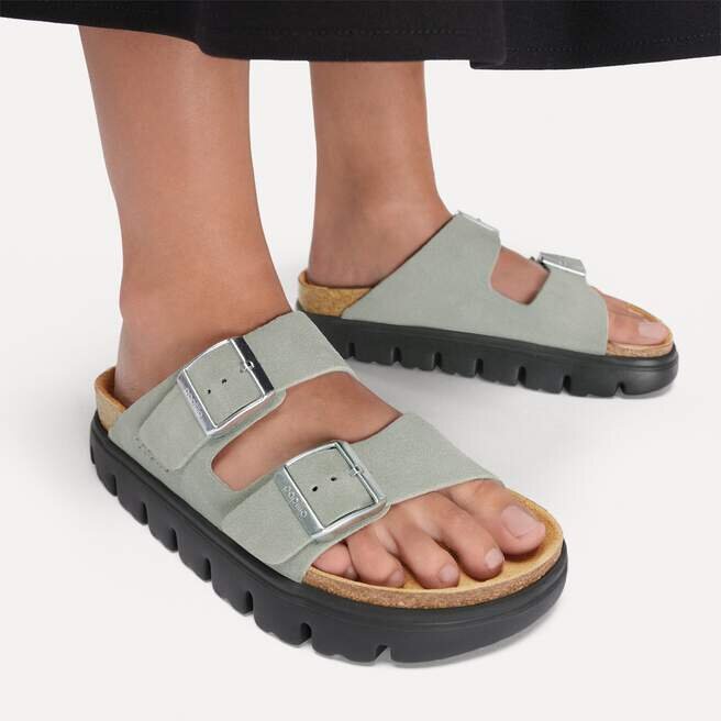 Arizona Platform Suede Leather Arizona Platform Suede Leather