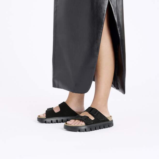 Arizona Platform Suede Leather Arizona Platform Suede Leather