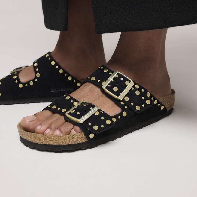 Arizona Rivet Suede Leather Arizona Rivet Suede Leather