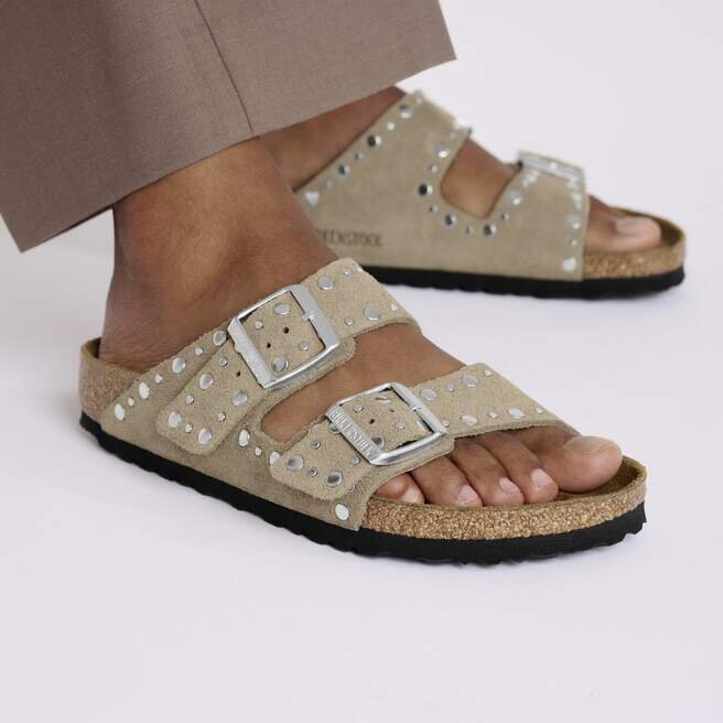 Arizona Rivet Suede Leather Arizona Rivet Suede Leather