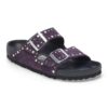 Arizona Rivets Suede Leather Acai Arizona Rivets Suede Leather Acai