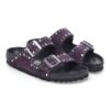 Arizona Rivets Suede Leather Acai Arizona Rivets Suede Leather Acai