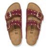 Arizona Rivets Suede Leather Zinfandel Arizona Rivets Suede Leather Zinfandel
