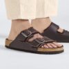 Arizona Shearling Oiled Leather Habana