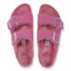 Arizona Shearling Suede Leather-Shearling Fuchsia Tulip Arizona Shearling Suede Leather-Shearling Fuchsia Tulip