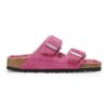Arizona Shearling Suede Leather-Shearling Fuchsia Tulip Arizona Shearling Suede Leather-Shearling Fuchsia Tulip