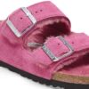 Arizona Shearling Suede Leather-Shearling Fuchsia Tulip Arizona Shearling Suede Leather-Shearling Fuchsia Tulip