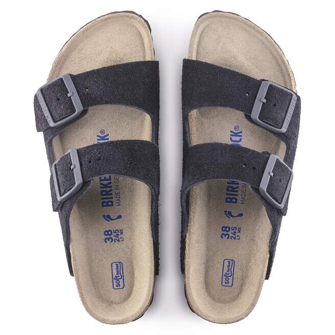 Arizona Soft Footbed Suede Leather Arizona Soft Footbed Suede Leather
