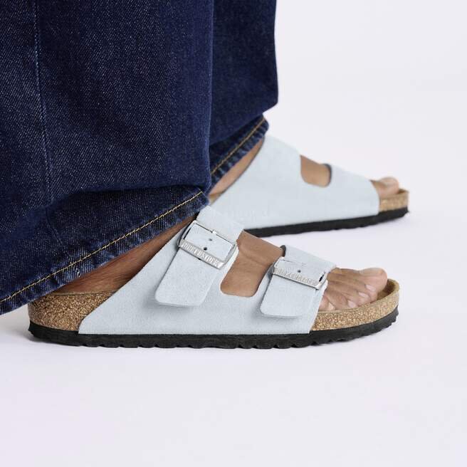 Arizona Suede Leather Baby Blue Arizona Suede Leather Baby Blue