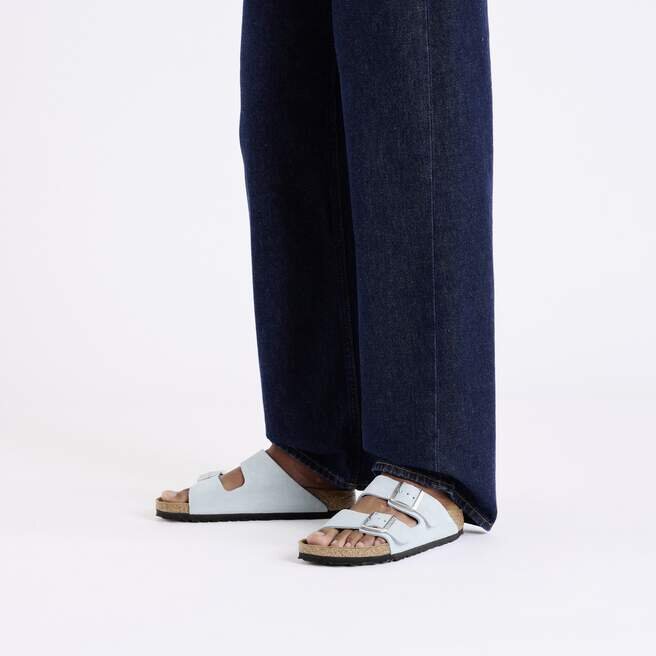 Arizona Suede Leather Baby Blue Arizona Suede Leather Baby Blue