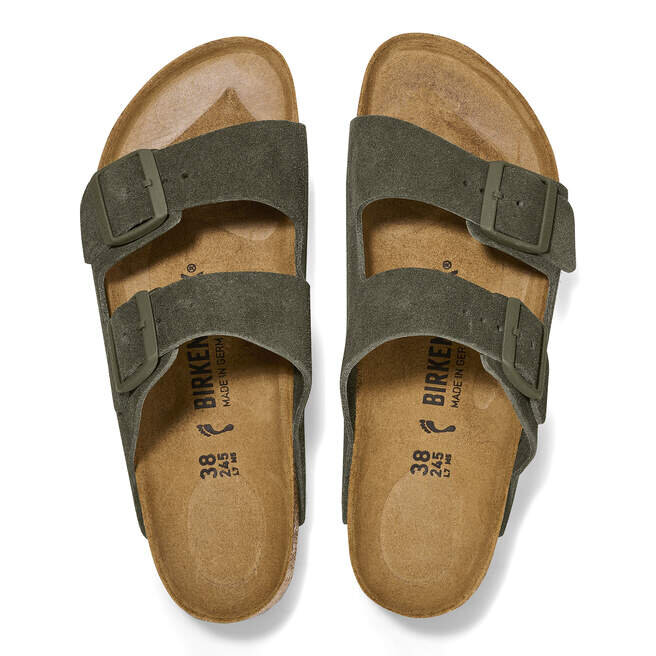 Arizona Suede Leather Thyme Arizona Suede Leather Thyme