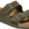 Arizona Suede Leather Thyme Arizona Suede Leather Thyme