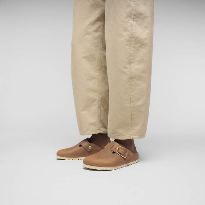 Boston Big Buckle Naturlig oljet skinn Boston Big Buckle Naturlig oljet skinn