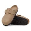 Boston Big Buckle Naturlig oljet skinn