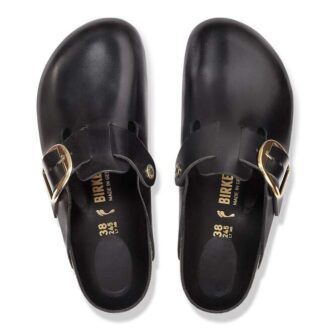 Boston Big Buckle naturlig skinn
