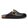 Boston Big Buckle naturlig skinn