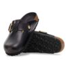 Boston Big Buckle naturlig skinn