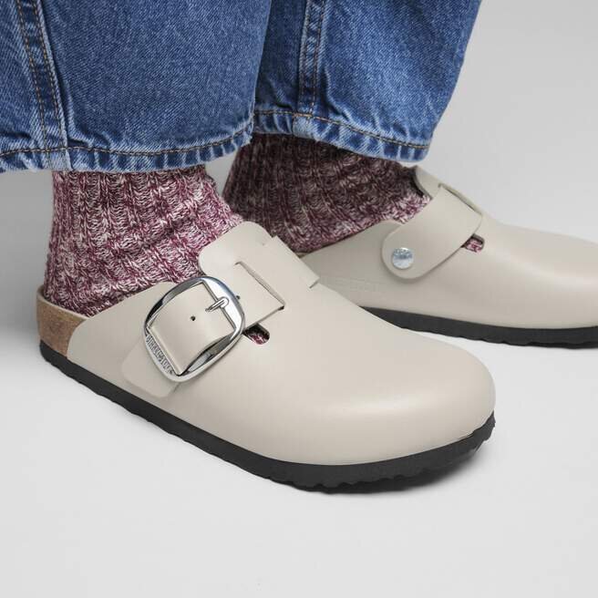 Boston Big Buckle naturlig skinn Boston Big Buckle naturlig skinn