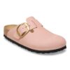 Boston Big Buckle Nubuk Leather