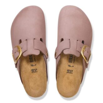 Boston Big Buckle Nubuk Leather