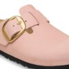 Boston Big Buckle Nubuk Leather