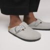 Boston Big Buckle Nubuk Leather