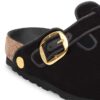 Boston Big Buckle Piping Nitte Logo Tekstil Fløyel Svart Boston Big Buckle Piping Nitte Logo Tekstil Fløyel Svart