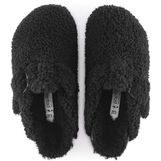 Boston Big Buckle Platform Fur Boston Big Buckle Platform Fur