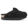 Boston Big Buckle Platform Fur Boston Big Buckle Platform Fur