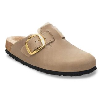 Boston Big Buckle Shearling Naturlig oljet skinn