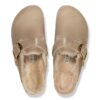 Boston Big Buckle Shearling Naturlig oljet skinn