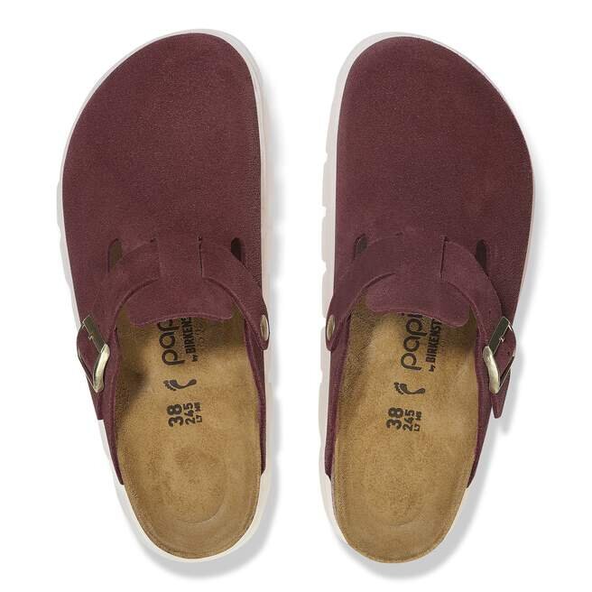 Boston Chunky Suede Leather Berry Crush Boston Chunky Suede Leather Berry Crush