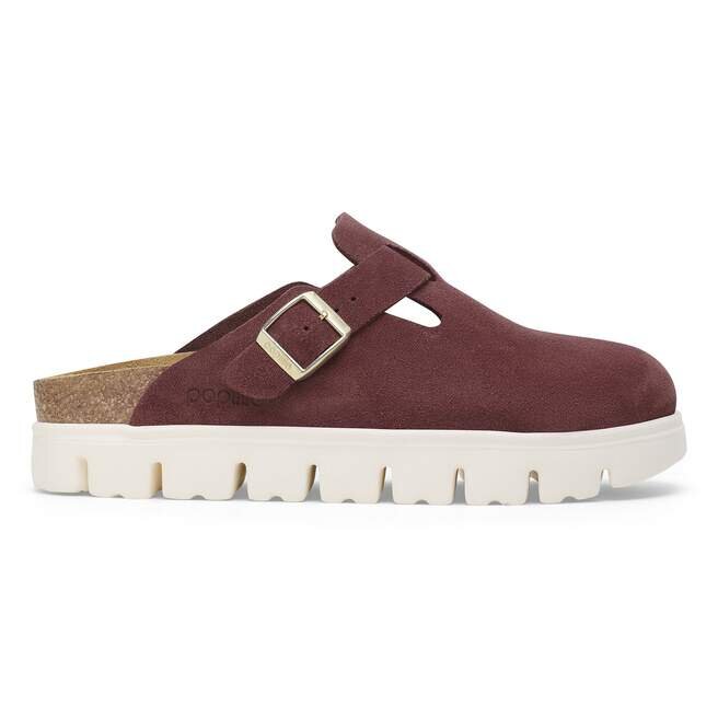 Boston Chunky Suede Leather Berry Crush Boston Chunky Suede Leather Berry Crush