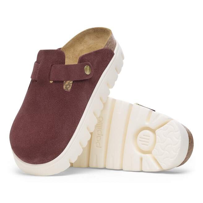 Boston Chunky Suede Leather Berry Crush Boston Chunky Suede Leather Berry Crush