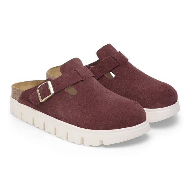 Boston Chunky Suede Leather Berry Crush Boston Chunky Suede Leather Berry Crush