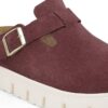 Boston Chunky Suede Leather Berry Crush Boston Chunky Suede Leather Berry Crush